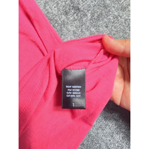 Torrid Plus Size Top Sz 1 Pink Love is in the Air Tee Shirt Short Sleeve - Picture 4 of 8